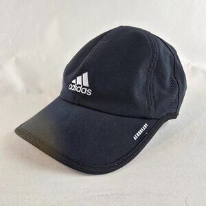 Adidas Baseball Hat Mens One Size Black AEROREADY Running Training Cap